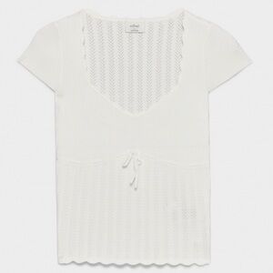 Aritzia Wilfred Soloist Shortsleeve Sweater